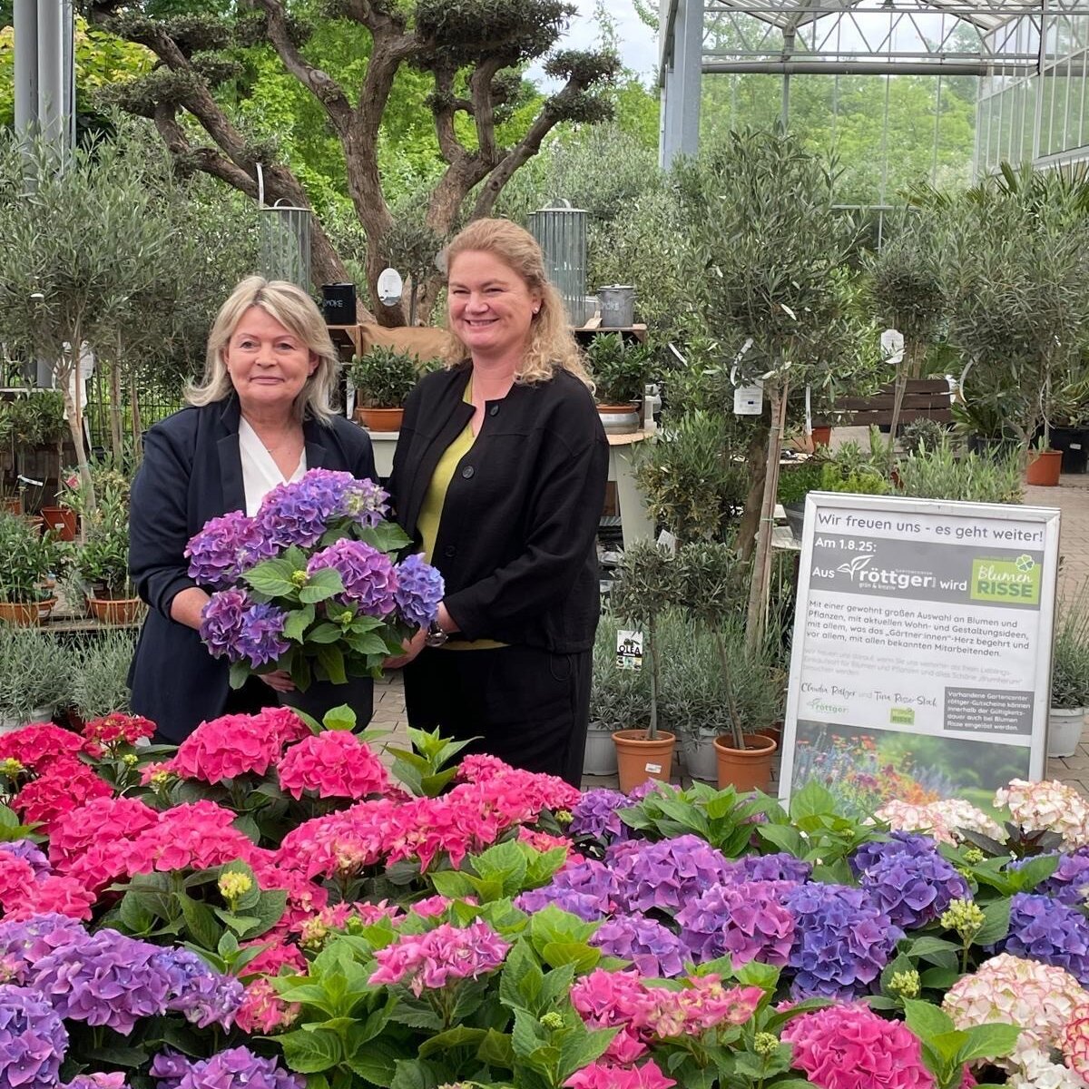 Fleur Ritzenthaler Aus Gartencenter röttger wird Blumen Risse - Blumen Risse