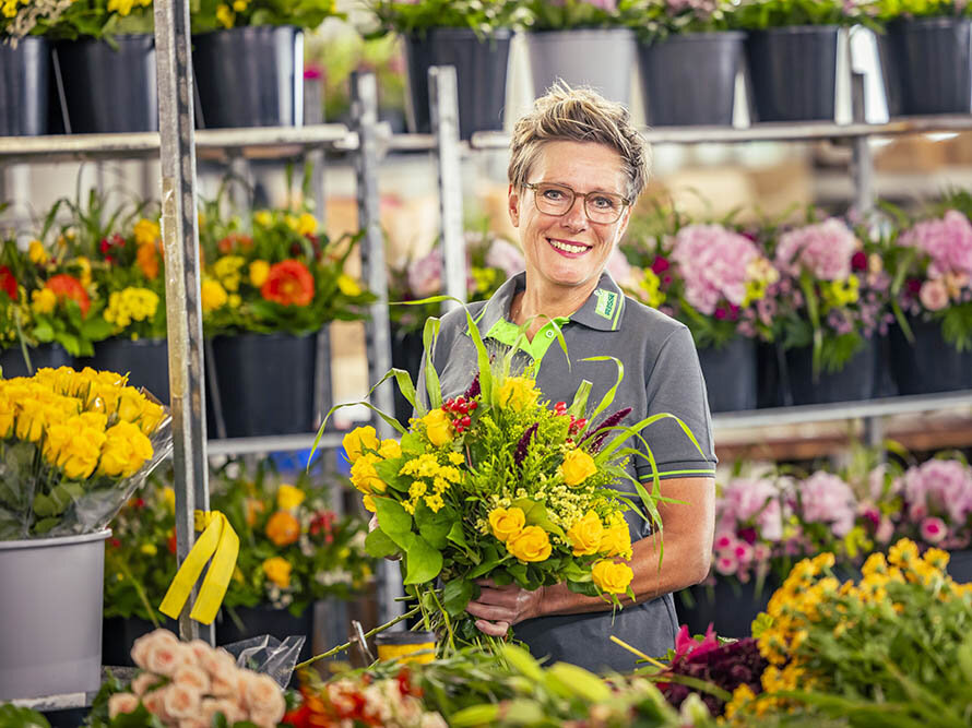 Blumen-Risse, Service, Lieferhinweise, Gelb, Gruen, Grau, Blumen, Straeusse-binden, Blumenversand, Blumen-liefern, versenden 