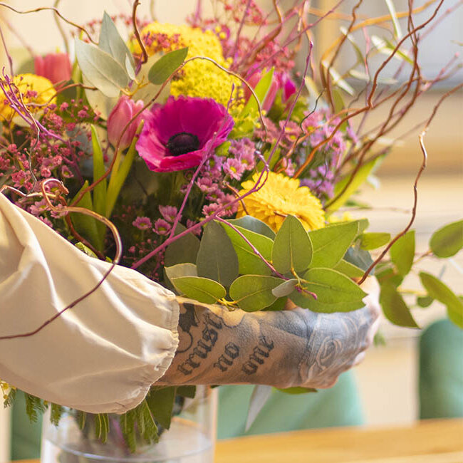 Schnittblumen-Pflege - Blumen Risse