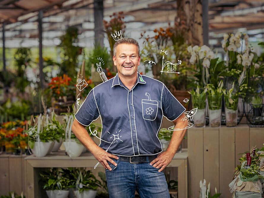 Blumen Risse, Karriere, Führungskraft, Filialleitung, Grau, Gruen, Mitarbeiter, Arbeiten-bei-Blumen-Risse