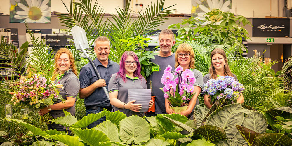 Bei Fragen zu Deiner Blumen-Risse-Onlinebestellung ist unser freundliches Team für Dich da!