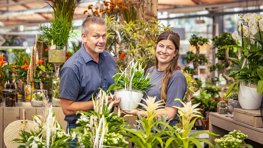 Blumen-Risse, Ueber-Uns, Karriere, Mitarbeiter, Beraten, Verkaufen, Gaertner, Florist, Verkaeufer, Arbeiten-bei-Blumen-Risse