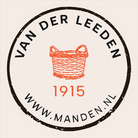 Blumen Risse, Markenwelt, Markenlogo, Van-Der-Leeden, Kreis, Schrift, Schwarz, Korb, Jahreszahl, Orange, Internetadresse
