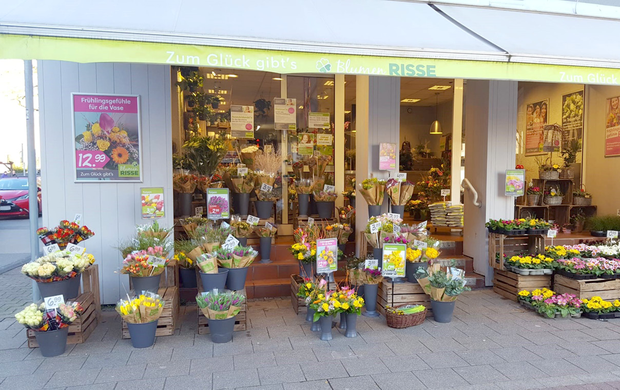 Blumenladen Gelsen­kirchenErle Blumen Risse