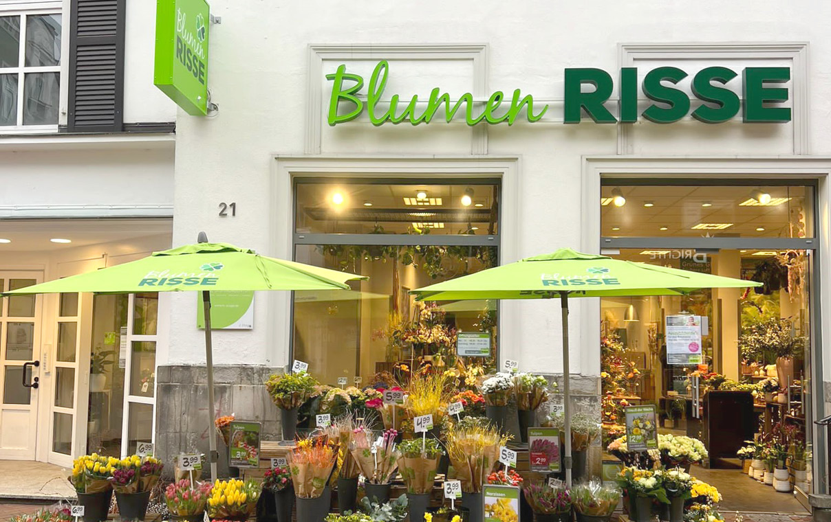 Blumenladen Gelsen­kirchenBuer Blumen Risse