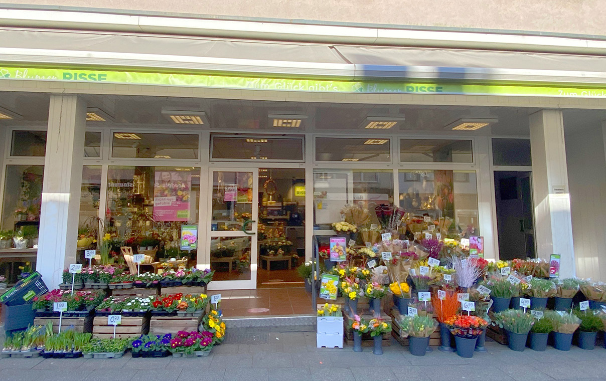 Blumenladen EssenFrohn­hausen Blumen Risse