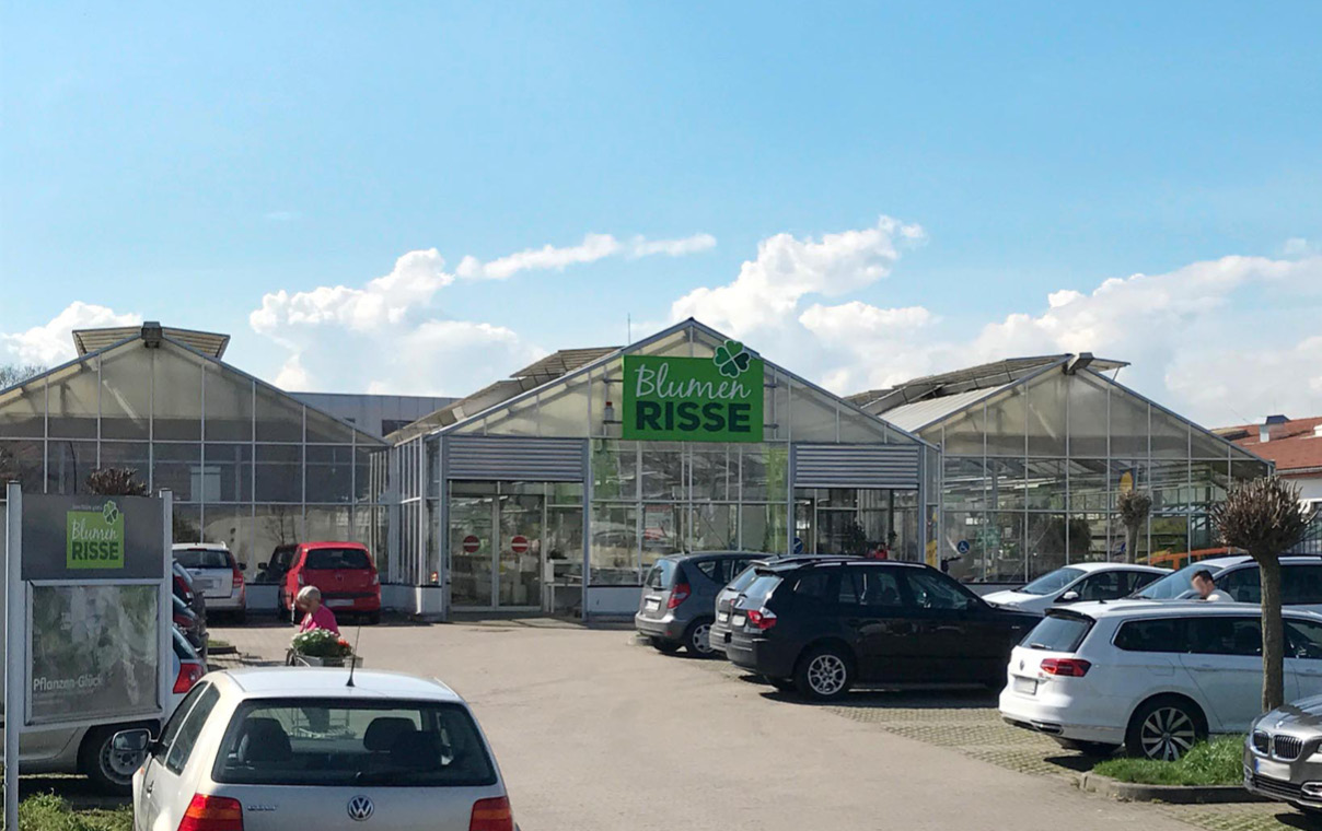 Blumenmarkt Lipp­stadt Blumen Risse